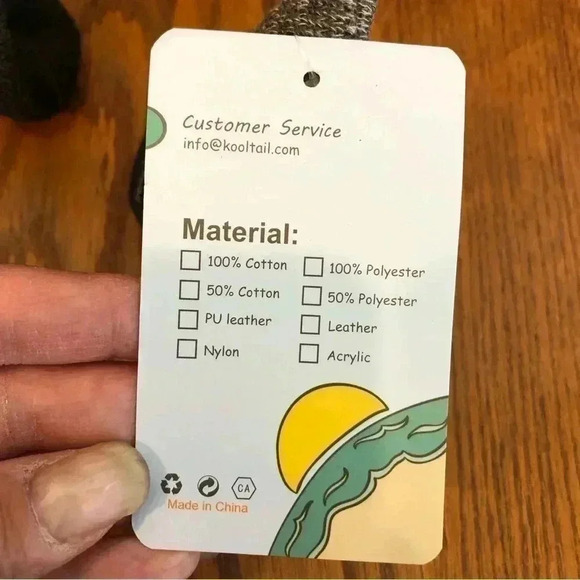 🌈 6/$60, NWT, Dog Booties, Rubber Sole, Sock Style With Velcro, Black/Grey - Picture 5 of 7